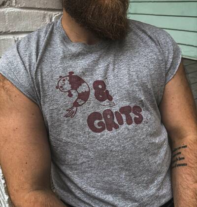 Shrimp and grits t-shirt