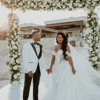 Sexy African Wedding Dress, Satin Bridal Dress Bridal Gown - Thumbnail 1