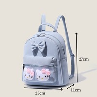 Cute kitty bowknot backpack - Thumbnail 3