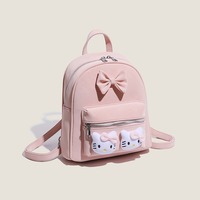 Cute kitty bowknot backpack - Thumbnail 4