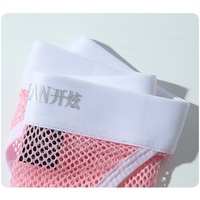 3PK Men's Sexy Underwear Summer Mesh Holes Sheer Quick-drying Youth Physiological Briefs Underpants KX015GX - Thumbnail 5