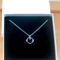 BOXED GIFT /Sterling Silver Peridot Circle Necklace/Peridot Necklace/Peridot Jewellery/Peridot Jewelry/Peridot Earrings/August - Thumbnail 7