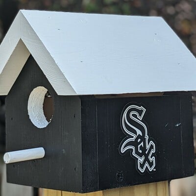 White sox bird house
