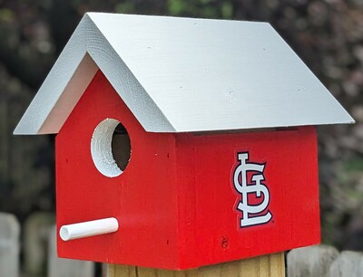 Cardinals Bird House