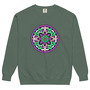Ficto Romantic Mandella Unisex garment-dyed sweatshirt-3