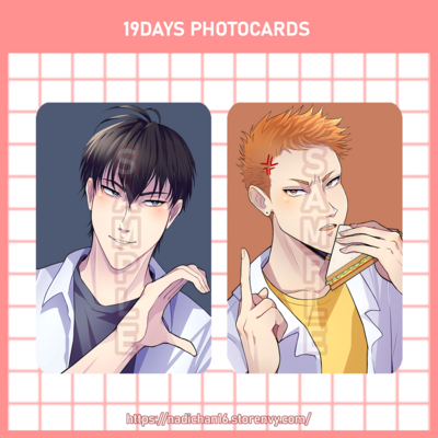 19days photocards