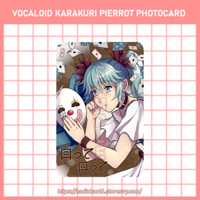 Vocaloid Karakuri Pierrot Hatsune Miku Photocards