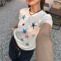 Starfish Printed Tee - Thumbnail 4