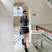 Genuine leather Chelsea boots thick sole martin medium boots 2 colors - Thumbnail 8