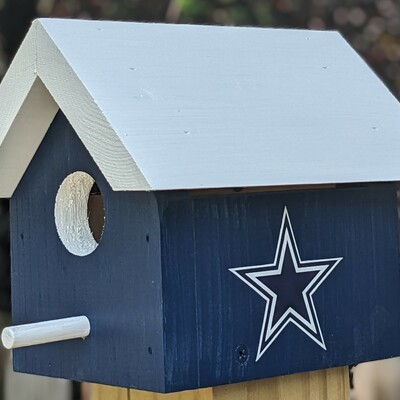 Cowboys bird house