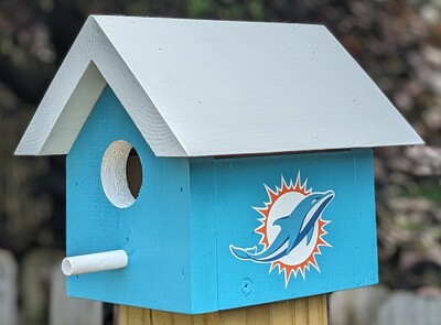 Dolphins Bird House