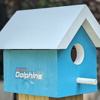 Dolphins Bird House - Thumbnail 1