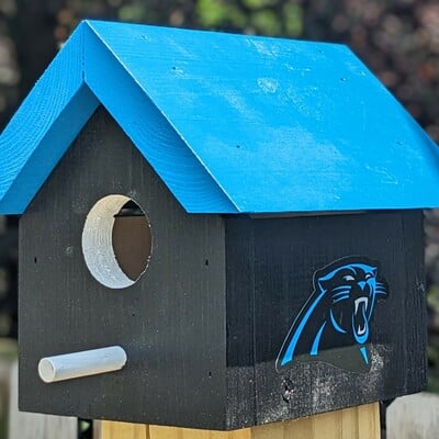 Panthers bird house