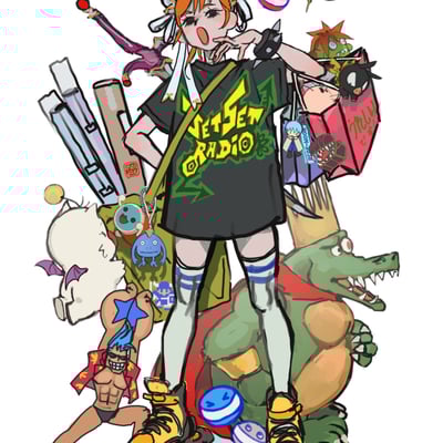 Artist alley jax print