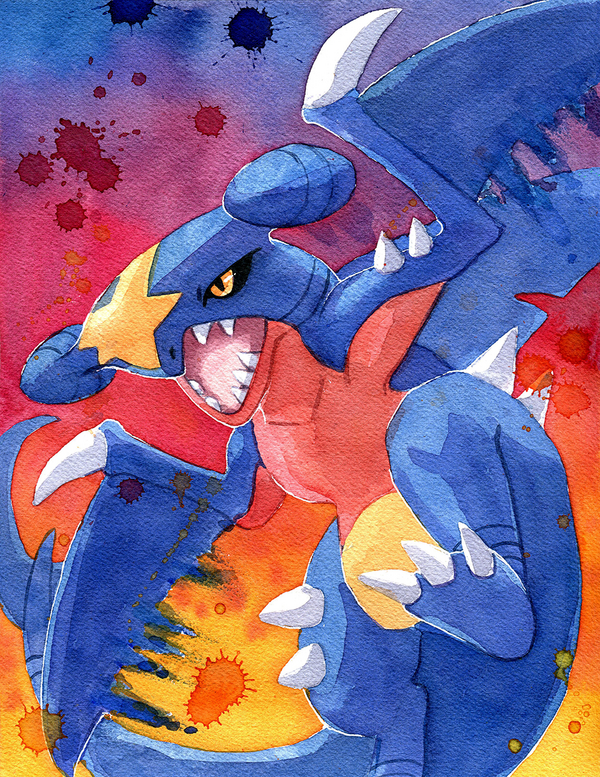 Garchomp Print
