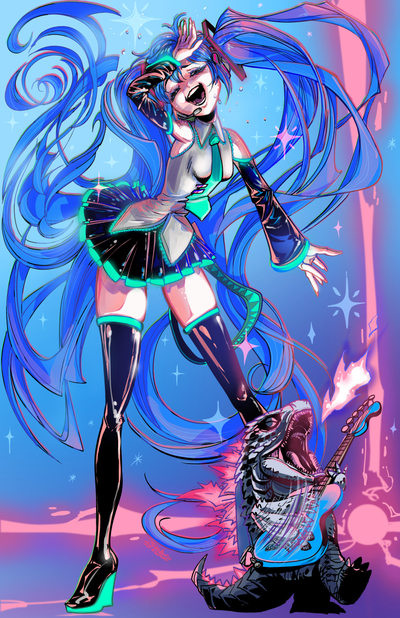 MIKU X GODZILLA DUET