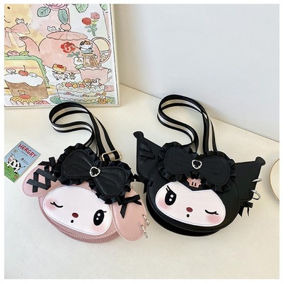 Kawaii anime kuromi bag crossbody bag