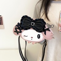 Kawaii Anime Kuromi Bag Crossbody Bag - Thumbnail 4