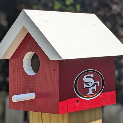 49ers bird house