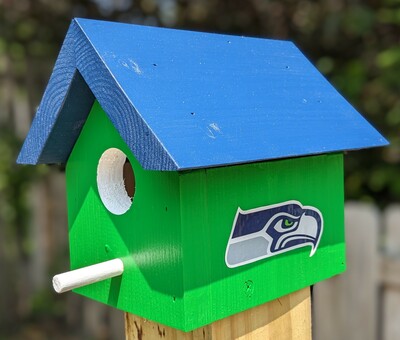 Seahawks Bird House