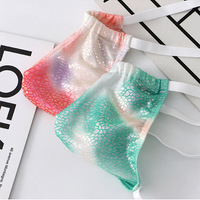 Mixed-color 3PK Men's Sexy Underwear Faux Leather Pouch Thong T-string Underpants KX026DK - Thumbnail 5