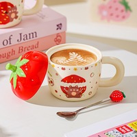 Strawberry Bear Mug - Thumbnail 2