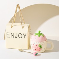 Strawberry Bear Mug - Thumbnail 5