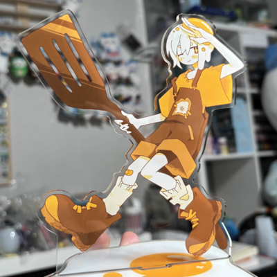 Eggy acrylic standee