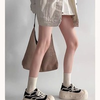 Retro Big Toe Platform Canvas Sneakers - Thumbnail 4