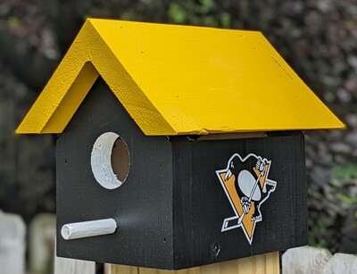 Penguins Bird House