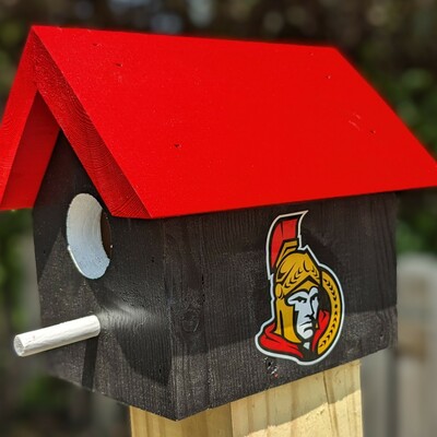 Senators bird house