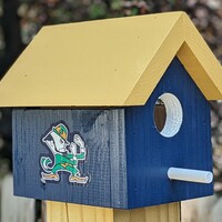 University of Notre Dame Bird House - Thumbnail 1