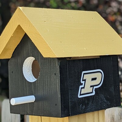 Purdue university bird house