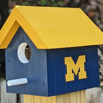 University of michigan bird house