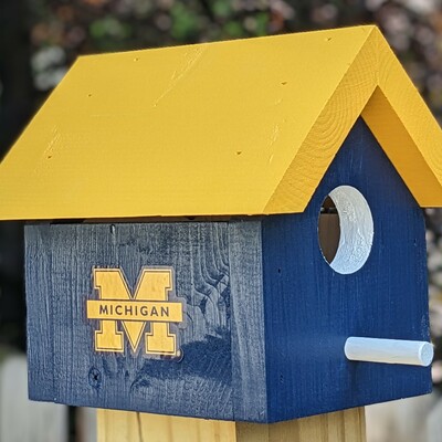 University of michigan bird house