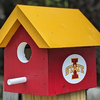 Iowa state university bird house