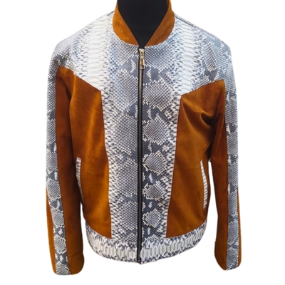 Cowboy snakeskin python jacket