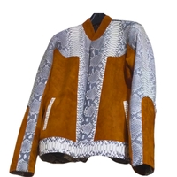 Cowboy Snakeskin Python Jacket - Thumbnail 3