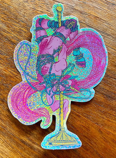 Pink Pony Pixie Dust Sticker
