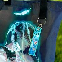 zippered eco bag - crow - Thumbnail 5