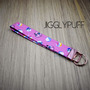 Fabric Key Fob Wristlet | Gamer Keychain with Super Mario & Pokémon Designs | Geek Gift | Nintendo-Inspired Wrist Strap-1