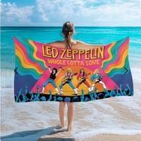 The “Whole Lotta Rock” Bundle– 2 Rock Towels + Leather-Look Tote - Thumbnail 3