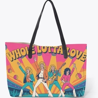 The “Whole Lotta Rock” Bundle– 2 Rock Towels + Leather-Look Tote - Thumbnail 6