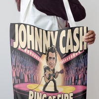 Rock n Roll  Beach Bundle- 2 Towels &  Tote Dbl Sded. 2 Designs - Thumbnail 1