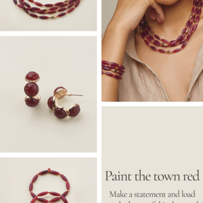 Crimson aurora collection - final sale - Thumbnail 1