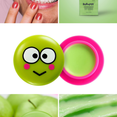 The creme shop keroppi macaron lip balm