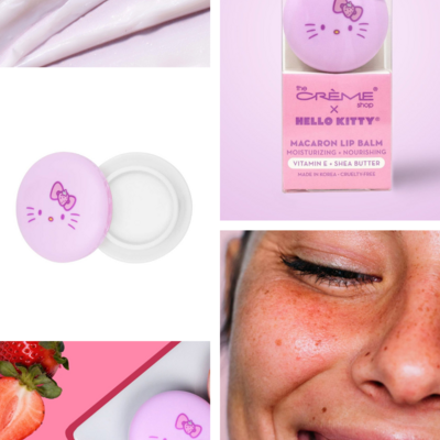 The creme shop x moisture remedy macaron lip balm