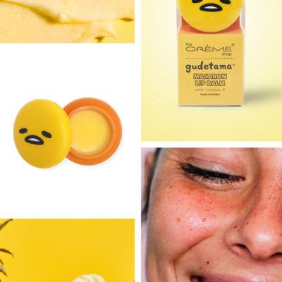 The creme shop gudetama macaron lip balm