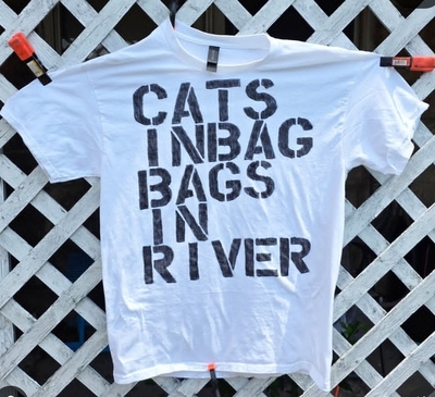 "CATS IN BAGS" Christopher Wool Bootleg
