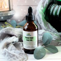 Moon Time Soothing Herbal Oil, Natural Cramp Relieve, Vegan Self Care - Thumbnail 2